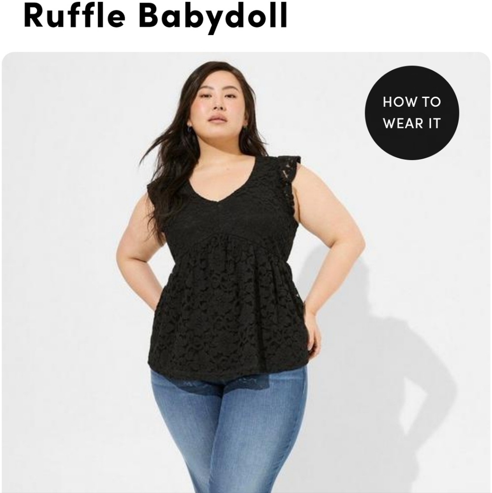 Torrid top 1X.